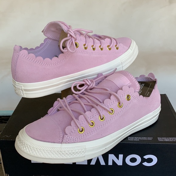 CONVERSE CTAS OX PINK FOAM/GOLD/EGRET WMNS - Picture 5 of 14
